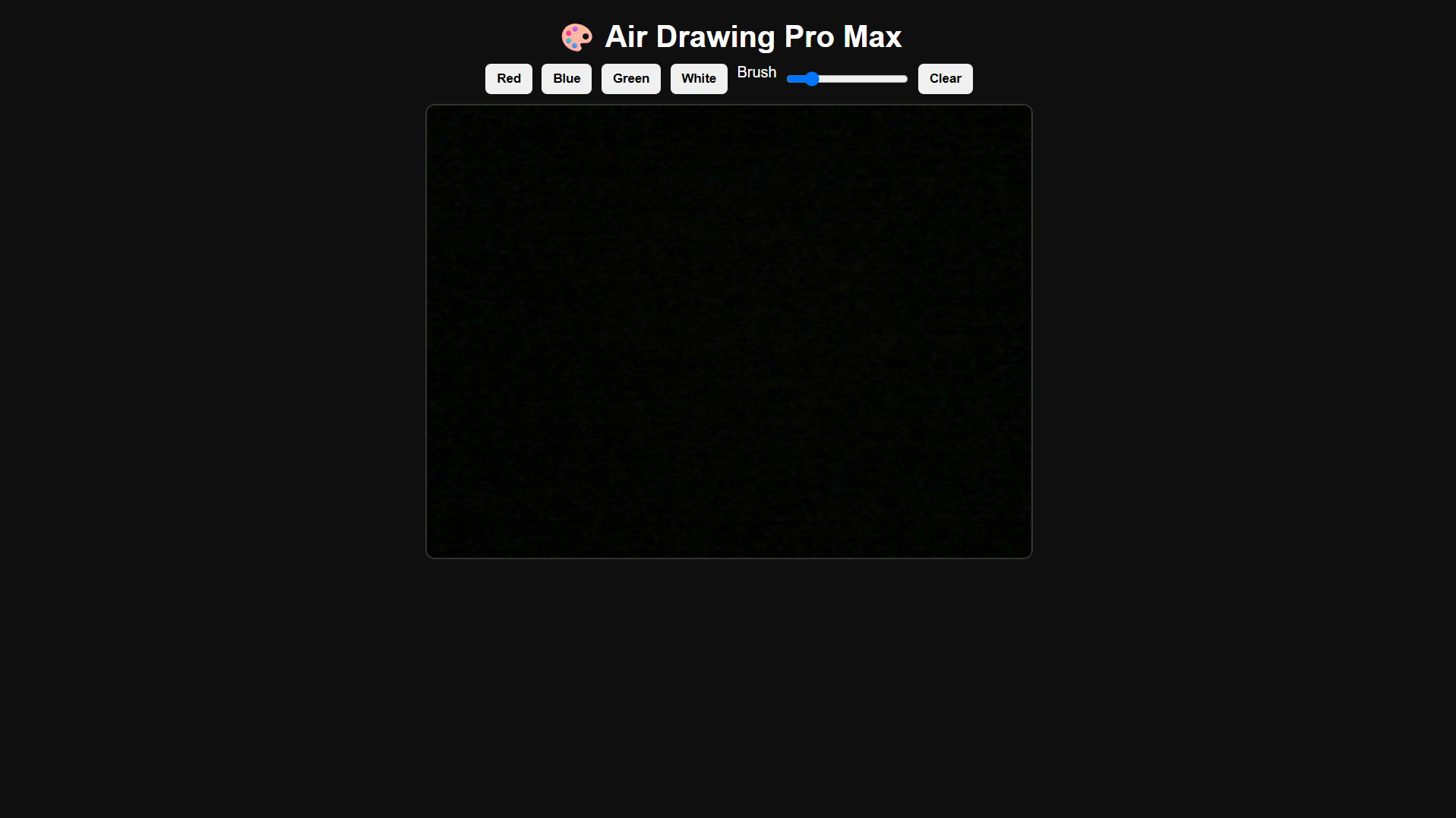 Air Drawing Web App